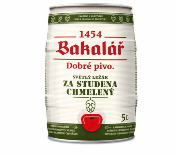 Bakalář za studena chmelený 12° 5L